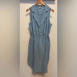 VENUS Sleeveless v neck wrap dress